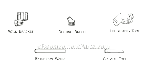 Page B Diagram and Parts List for M08230T  Dirt Devil Hand Vacuum